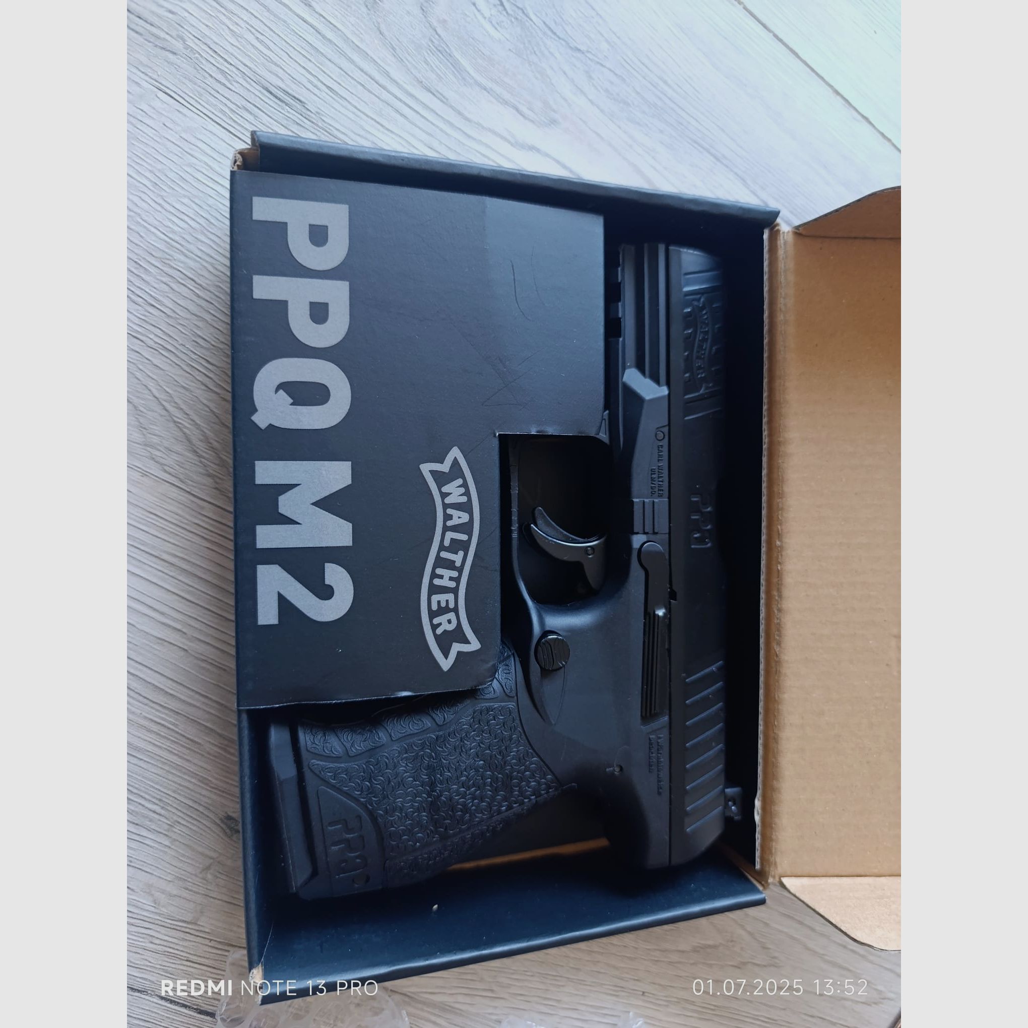 Walther PPQ M2 CO2 WAFFE diabolo