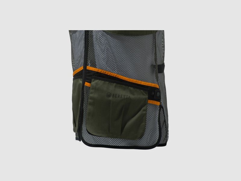 Beretta – Gilet in rete completa / Oliva scuro / XXL, immagine 5 di 6