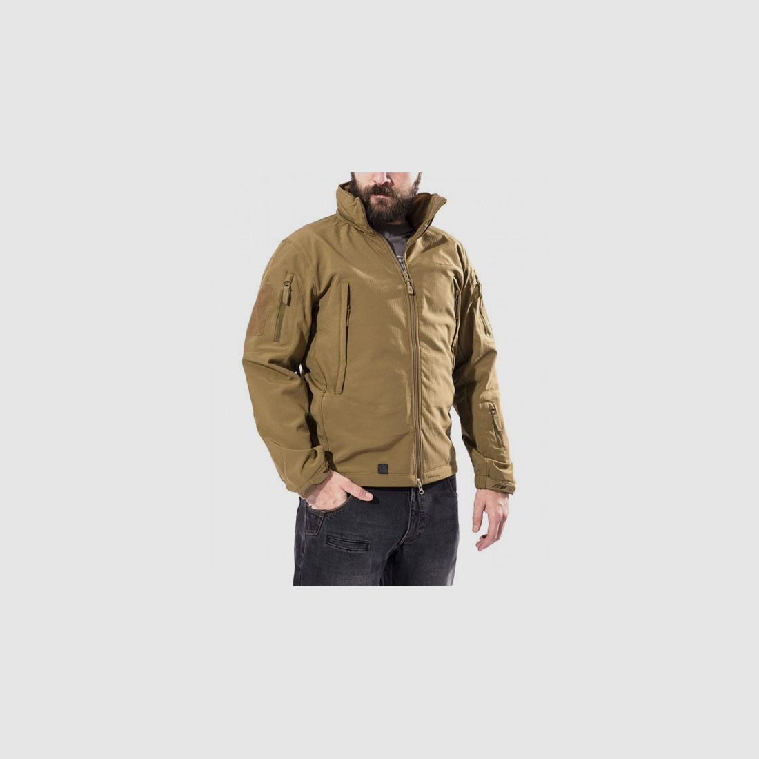 Softshell Jacke ARTAXES, wolf grey, Bild 2 von 23