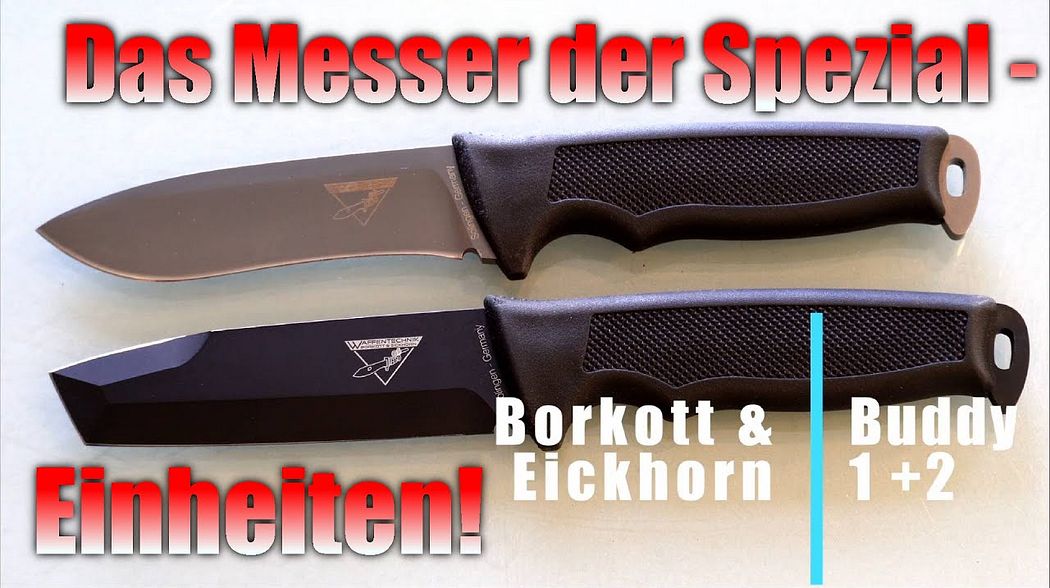 Das Messer der Spezialeinheiten I Waffentechnik Borkott & Eickhorn I Wild aufbrechen #untermesserung