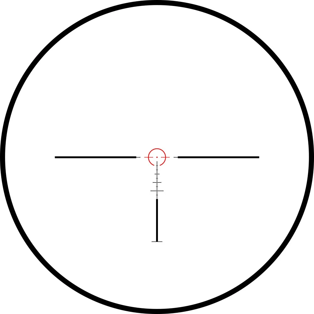 HAWKE Endurance 30 WA 1-4×24, Tactical Dot (4x) 30mm IR incluant montage, image 2 sur 3