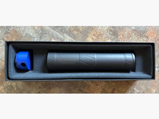Schalldämpfer Svemko Pure S | Cal 6.5mm / 0.25, Quick Mount wie *NEU*