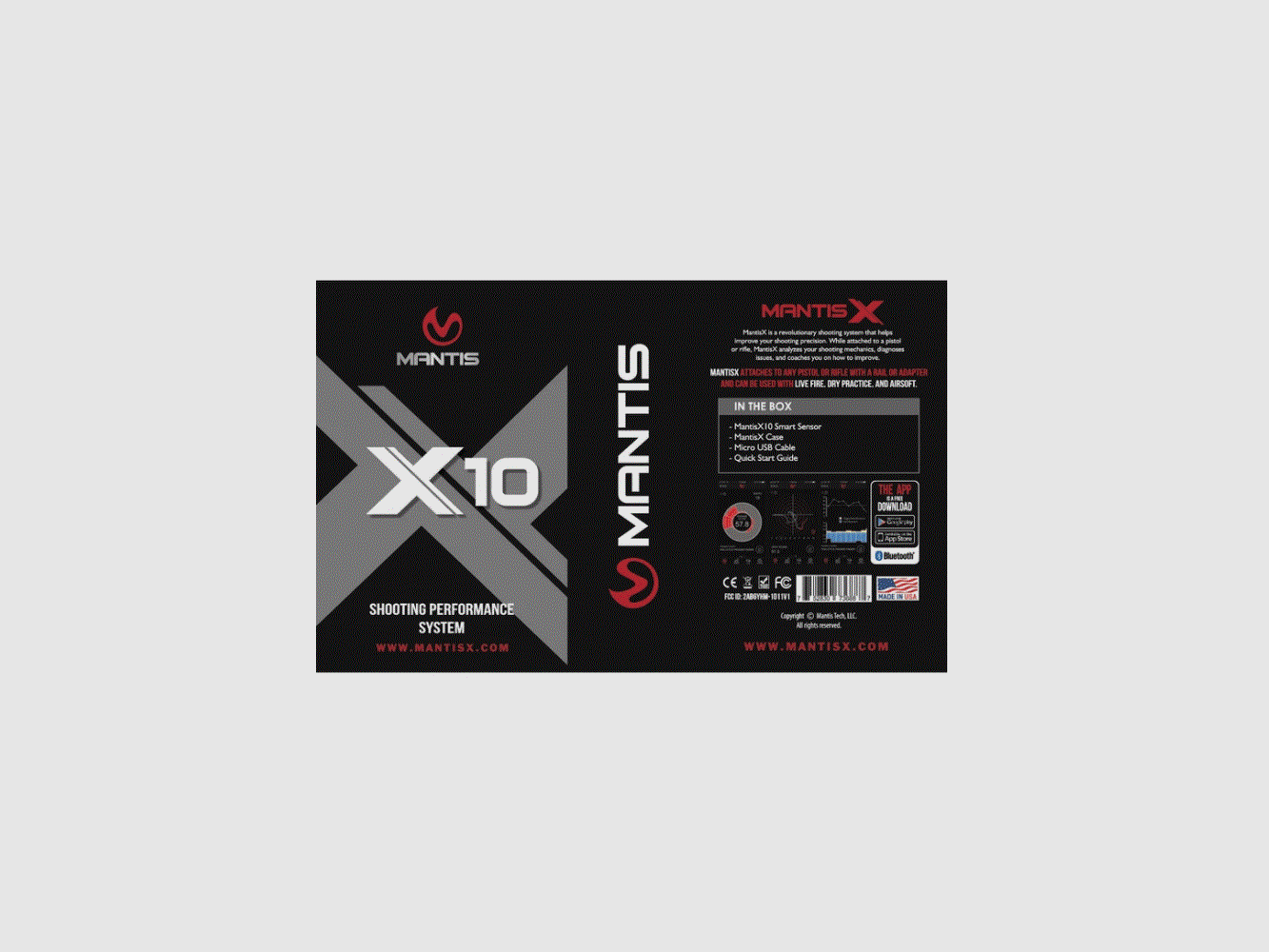 Mantis X10 Elite – System wydajności strzelania
