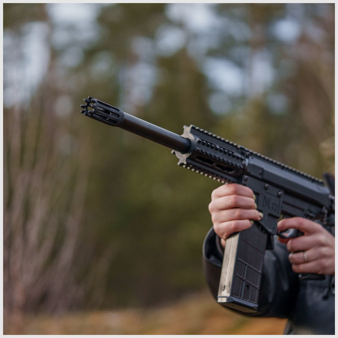 MUZZLE BRAKE | Mündungsfeuerbremse | BLACK | 22x1,5mm | FSC Pistol | Valken Milsig M17 | HDX68