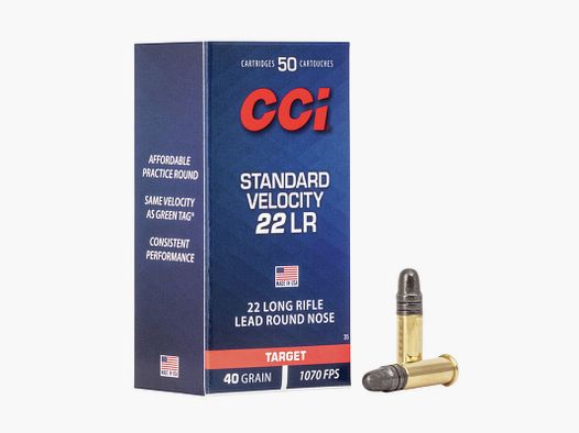 CCI Standard Cal 22 40gr