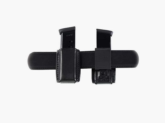 GALCO INTERNATIONAL QUICK MAG CARRIER .45 STAGGERED METAL MAG-BLACK