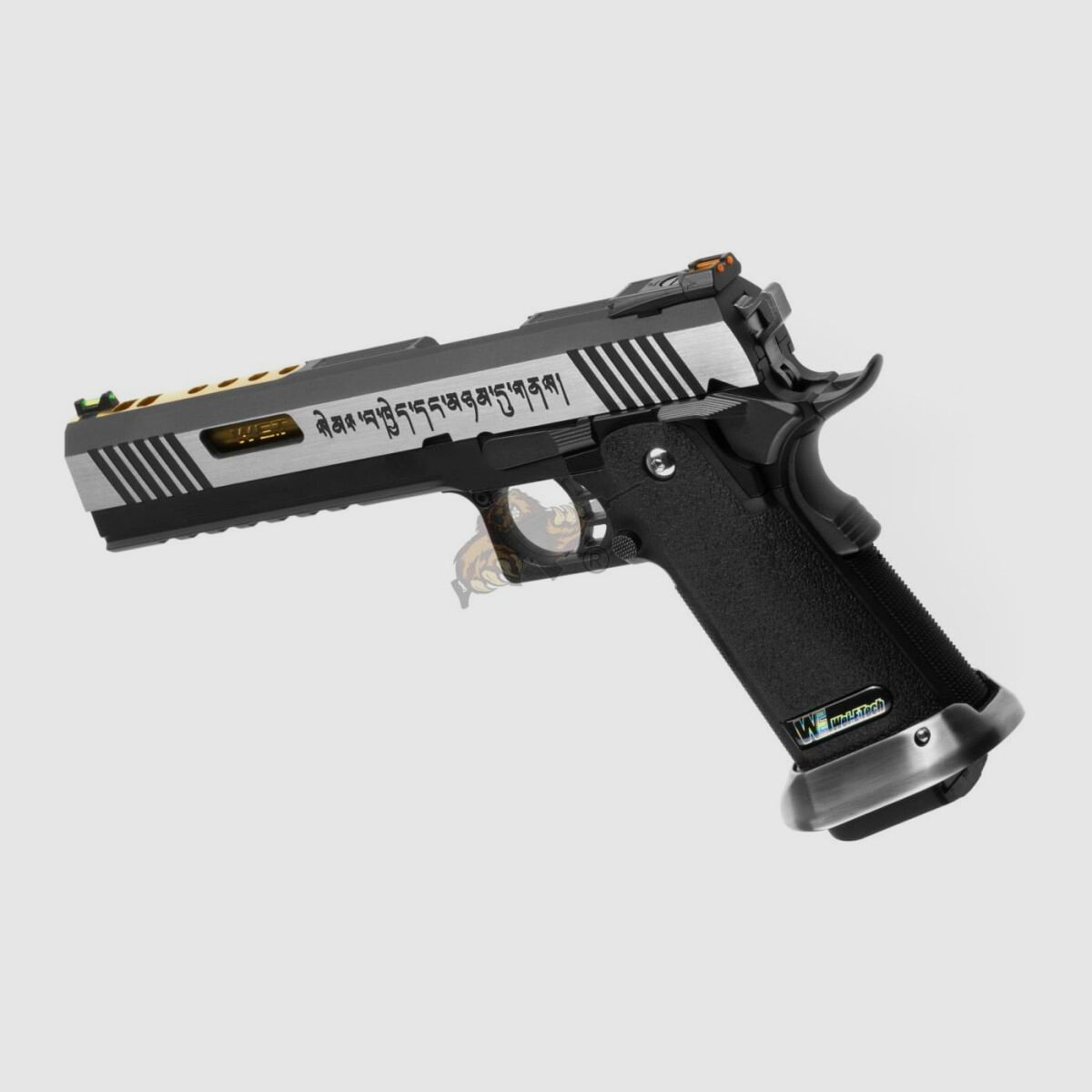 WE Hi-Capa 6 Force A Gold Barrel Full Metal GBB -F-