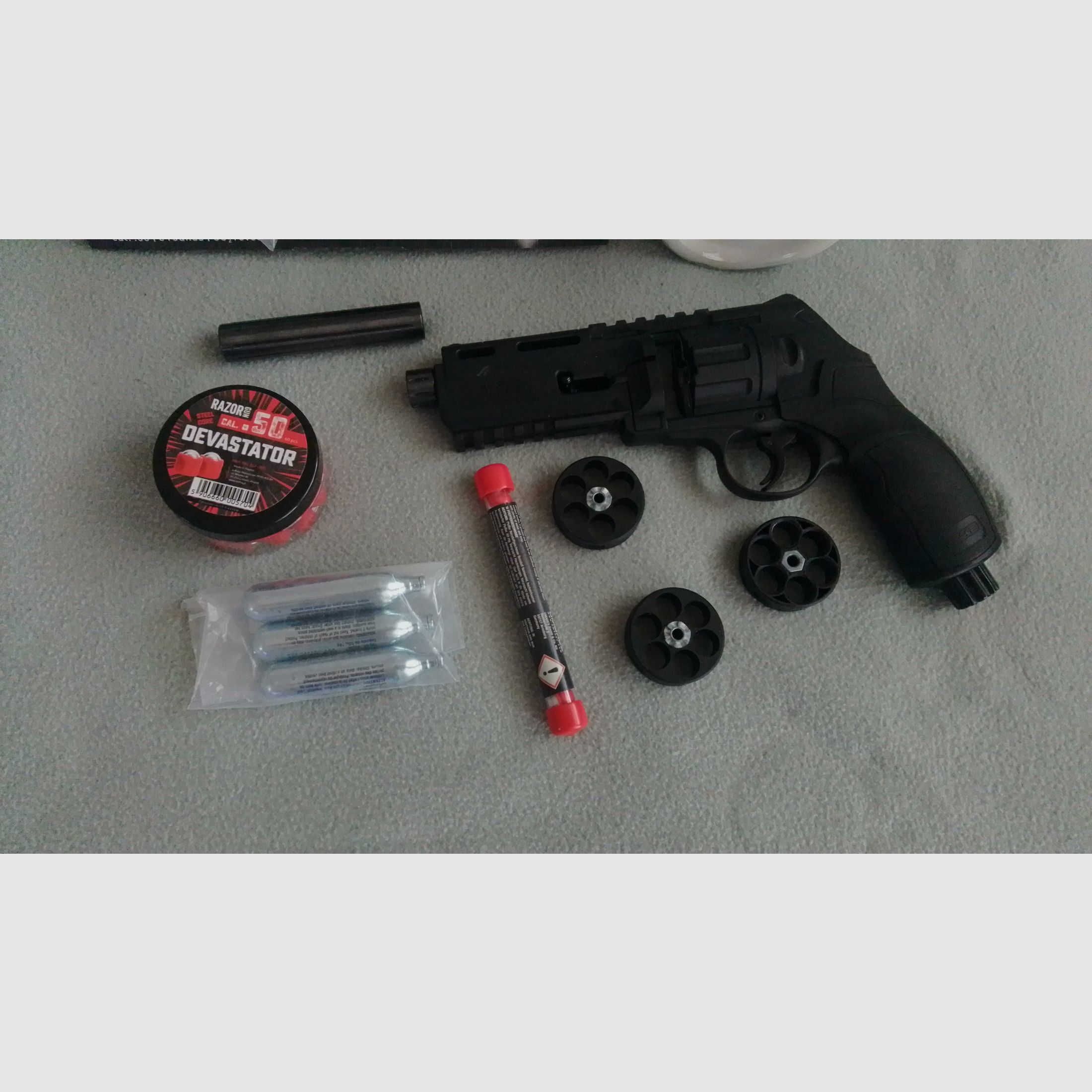 HDR50 Home Defense Revolver cal. 50 T4E Trainings Marker Co2 RAM Waffe