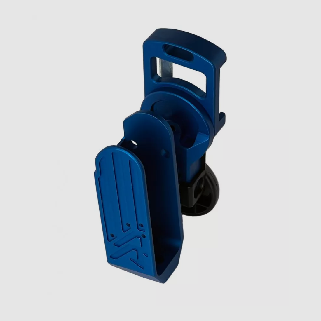 DAA Flex Holster RH Assemblaggio in Alluminio (senza blocco inserto e rivestimento) Blu