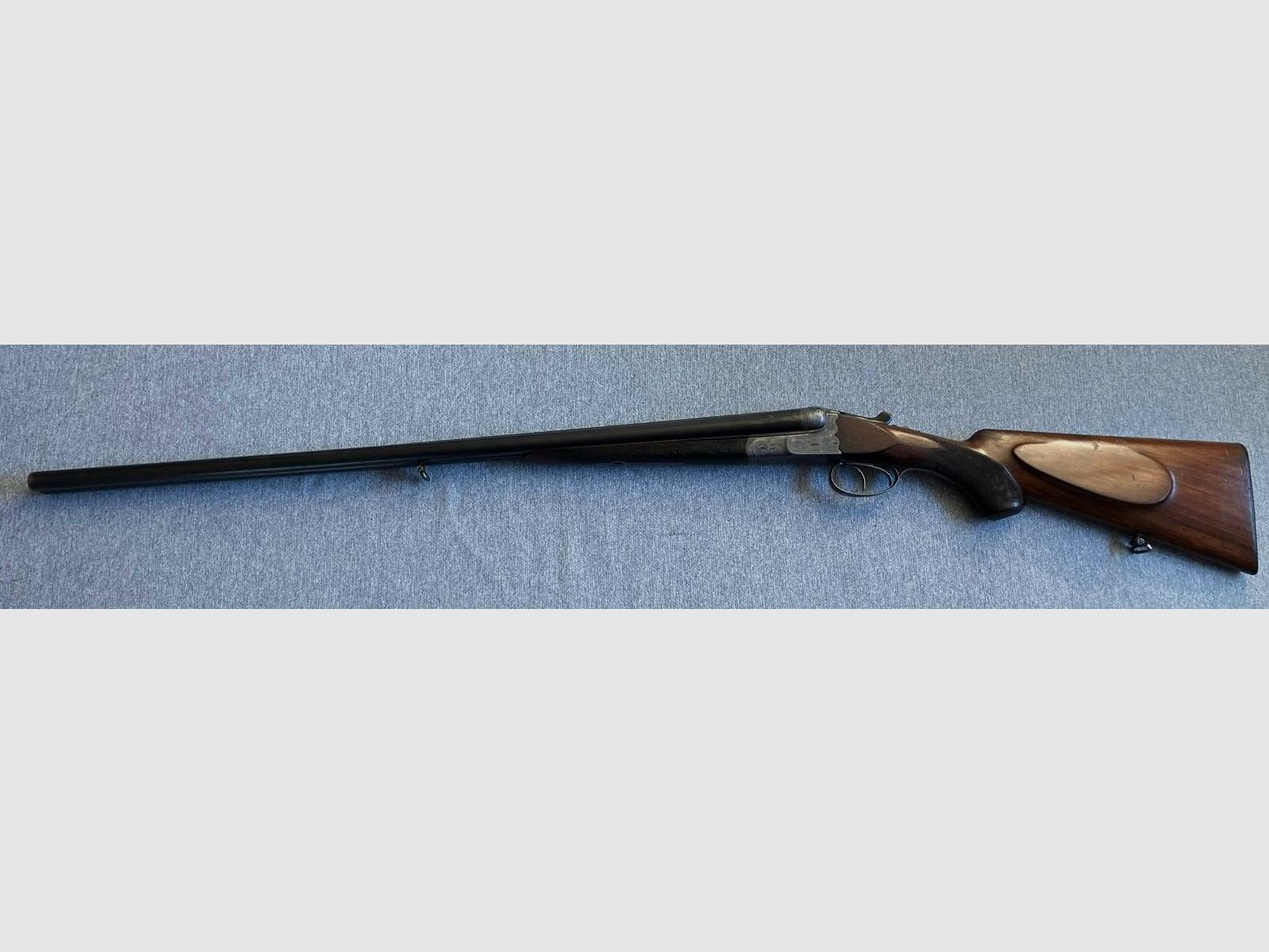 Wunderschöne Sempert & Krieghoff Doppelflinte/Querflinte Kaliber 16 absolute Rarität Selten 100 Jahre TOP