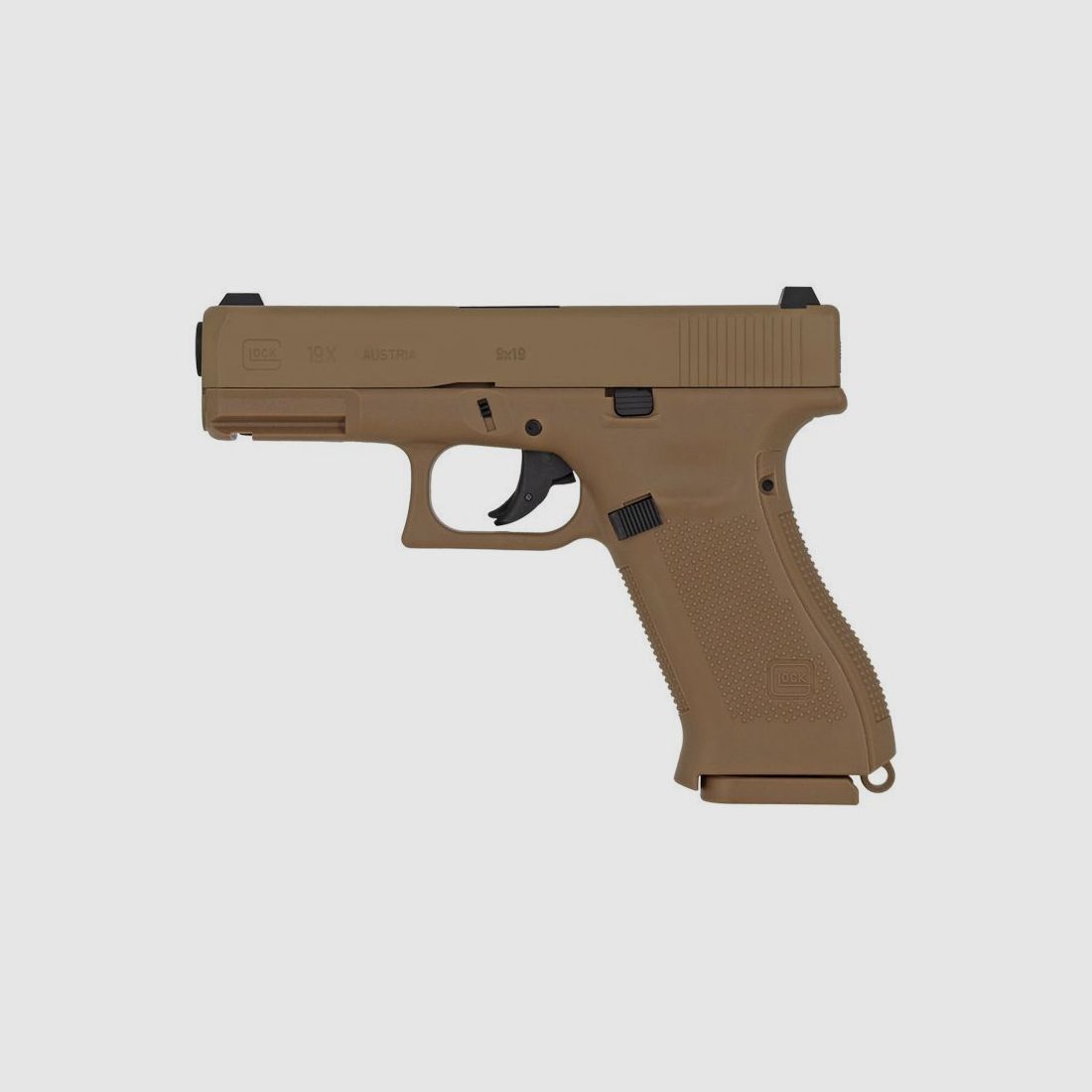 Pistolet Glock 19 X cal BB 4.5 mm à culasse fixe Umarex, image 1 sur 3