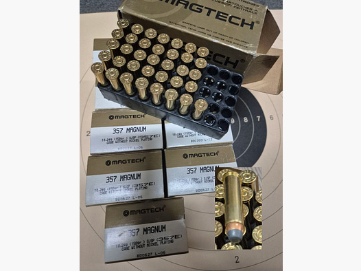 486 Schuss Kal.: 357Magnum von Magtech / SJSP 158gr