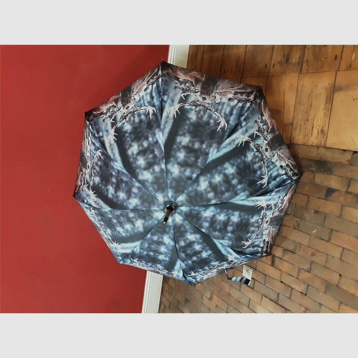 Lovergreen Regenschirm Motiv Hirschkopf