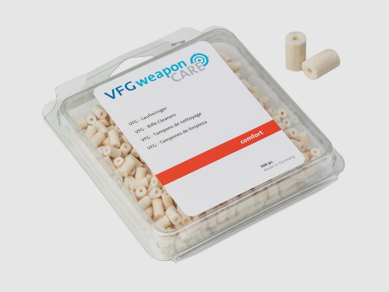 VFG 331884 cal. 22 barrel cleaner for rifles Comfort 500 pieces