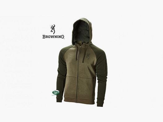 BROWNING Sweatshirt Snapshot Two Tones groen
