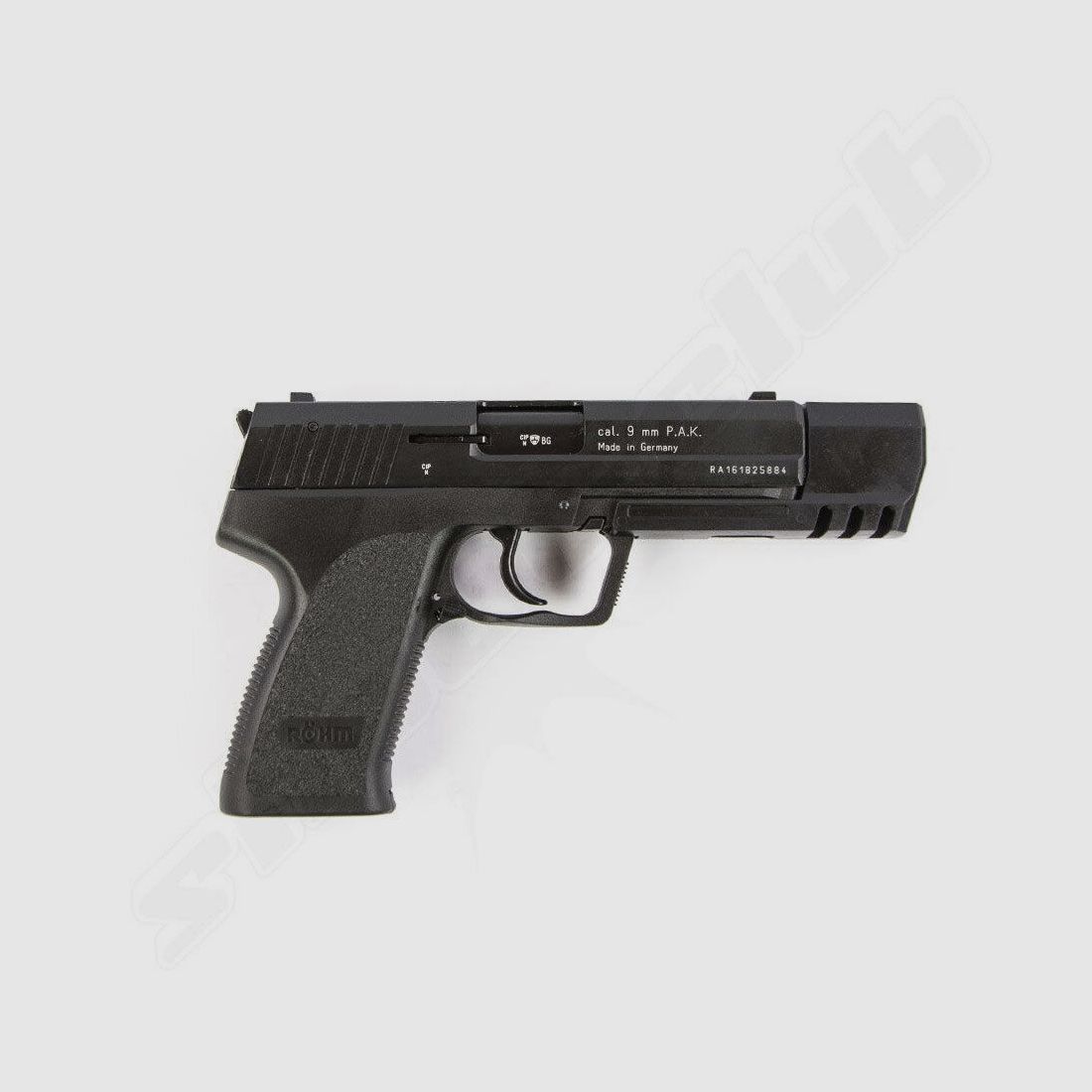 Röhm RG 96 MATCH brüniert Schreck- schusspistole + Platzpatronen