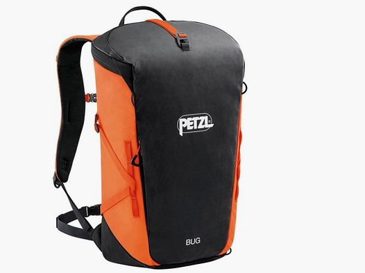 PETZL BUG | ORANGE | CLIMBING GEAR BACKPACK