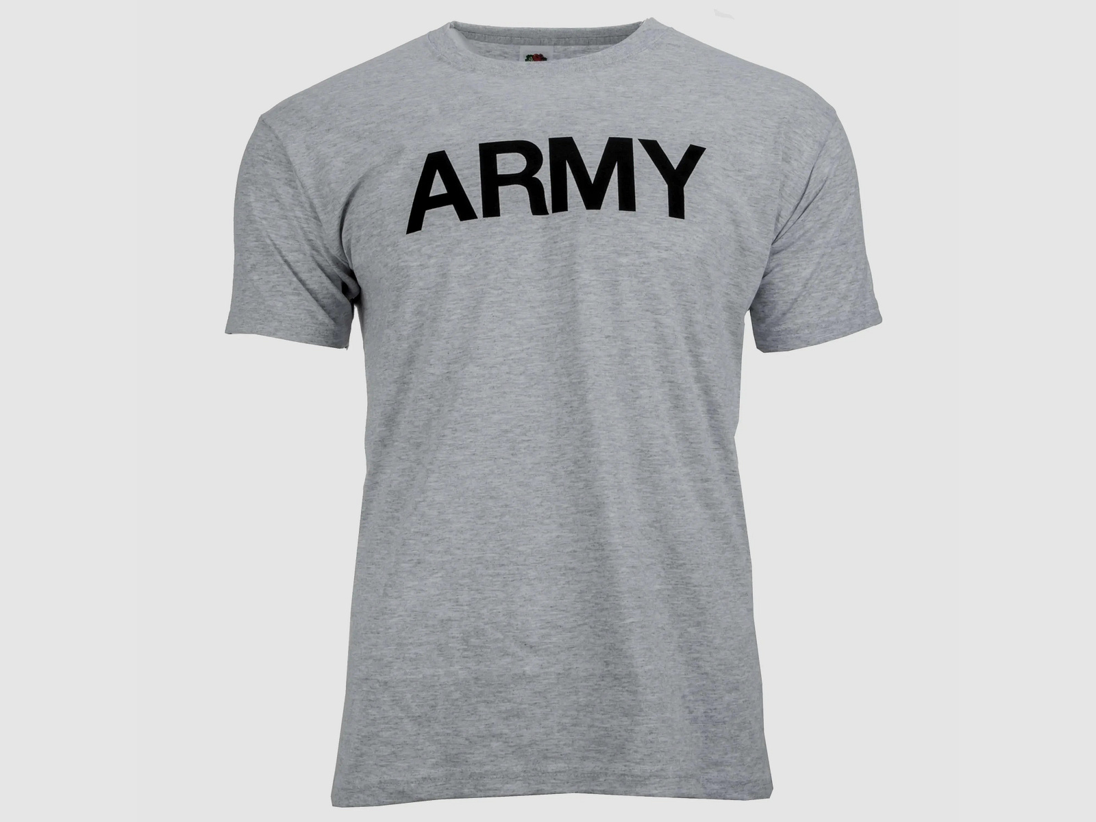 Fruit Of The Loom T-Shirt Army grau Big A