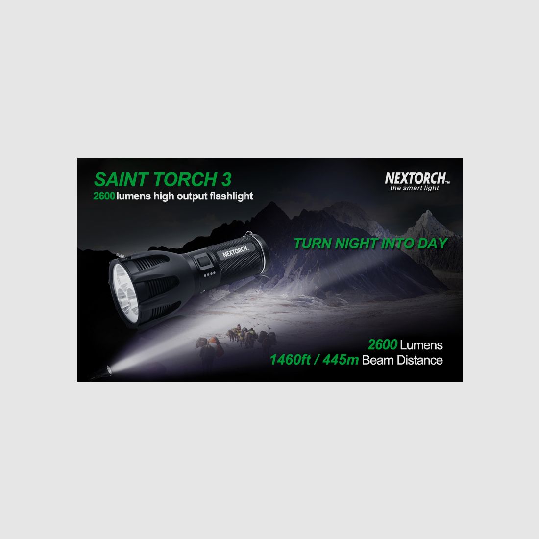 NEXTORCH SAINT TORCH 3 – 2.600 LM, immagine 2 di 21
