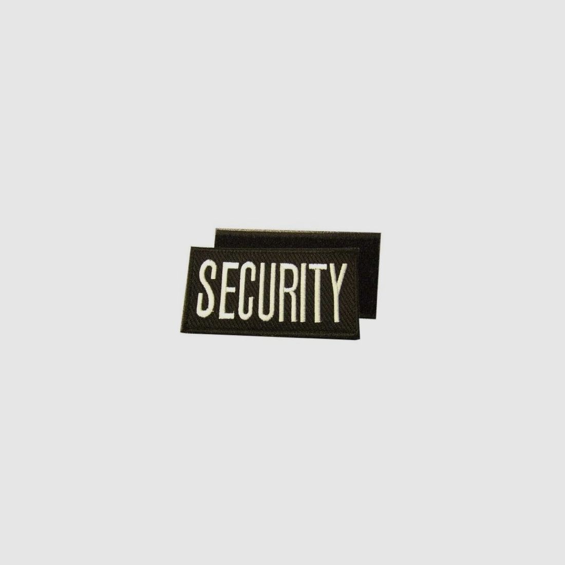 Emblema di sicurezza in tessuto con chiusura in velcro, immagine 2 di 3