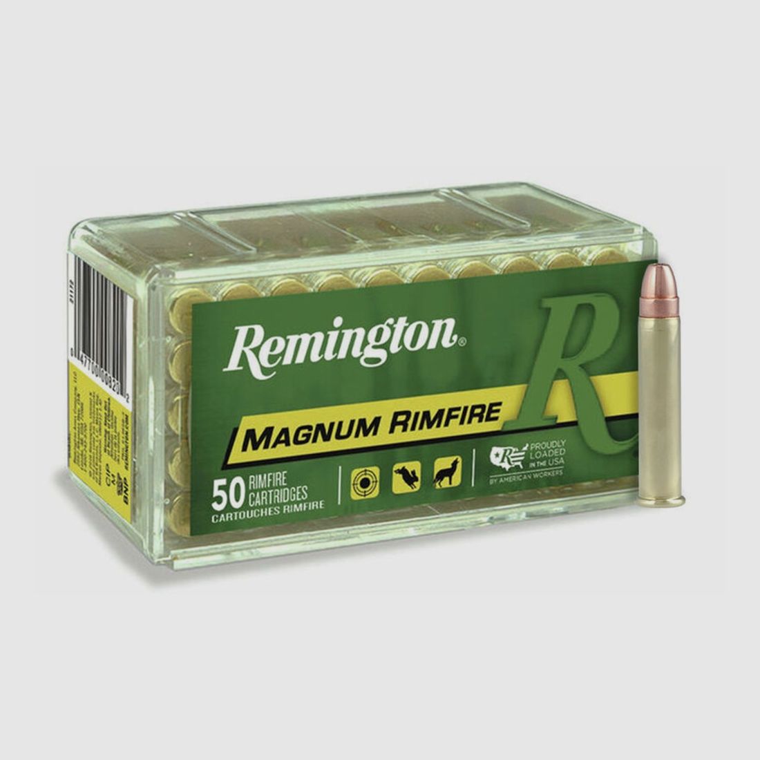 Cartouche Remington .22WMR, JHP 40gr boîte de 50