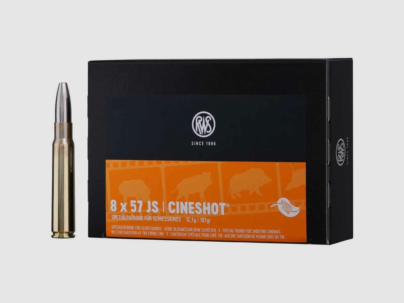 RWS Cineshot 187grs - 30Stk