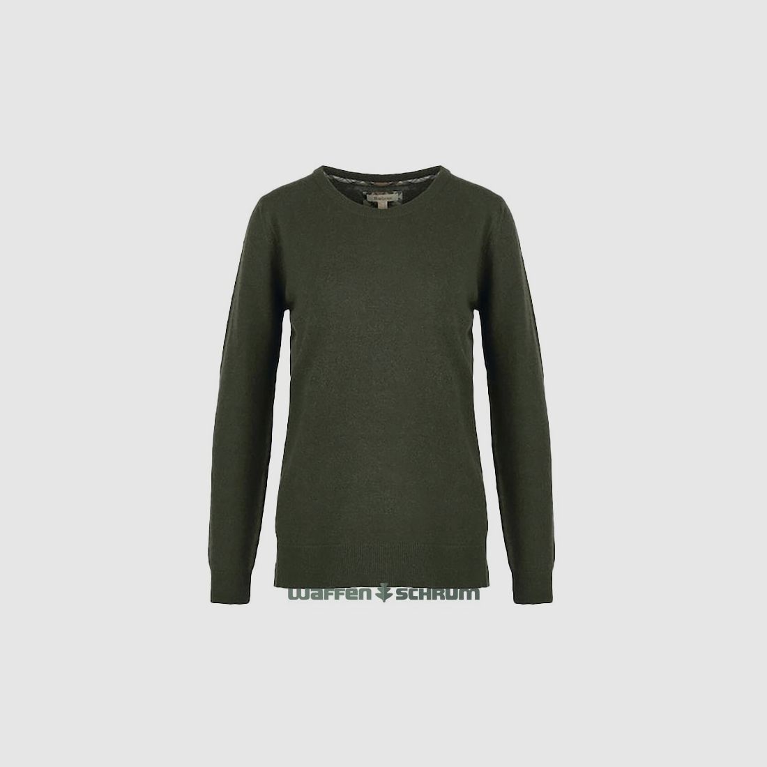 Barbour Pullover Damen Pendle Crew  warm olive/ fawn