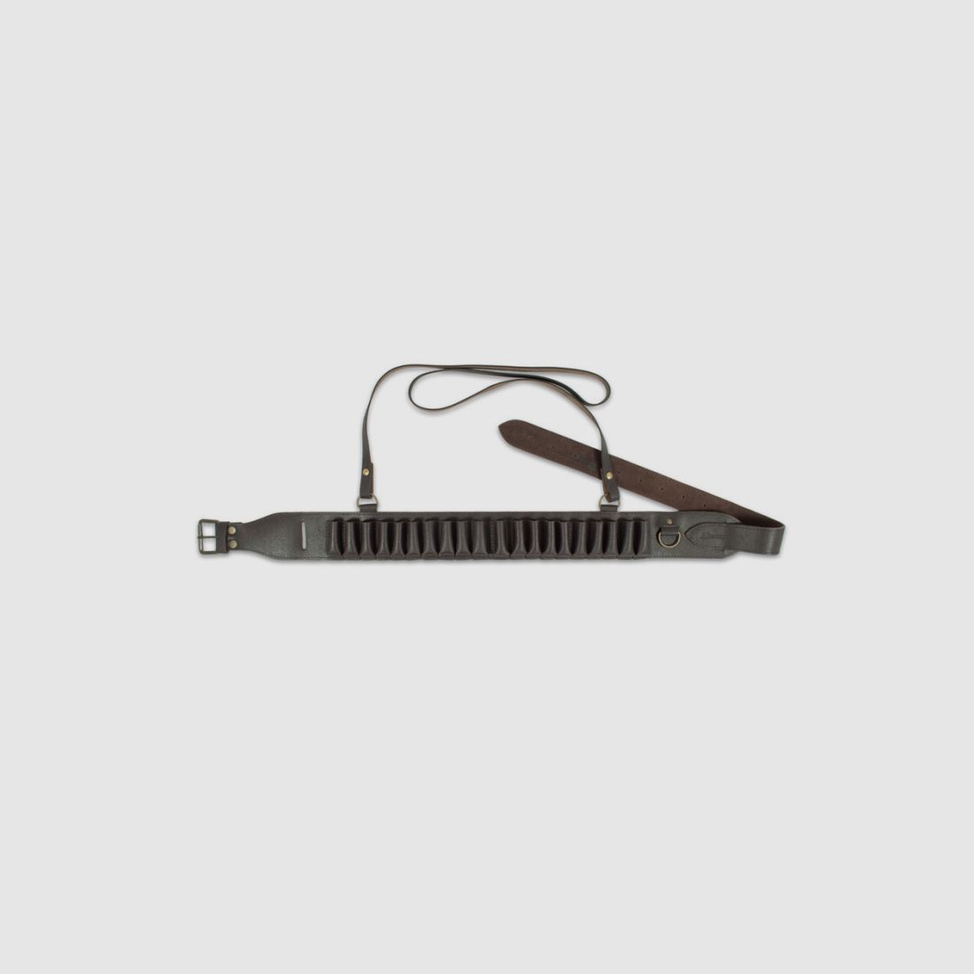 Leather shotgun cartridge belt No. 101, image 1 of 5