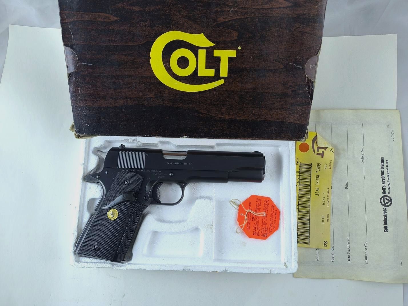 Pistole Colt Government MK IV Series ’80 Kal. 9mmP, Bild 1 von 7