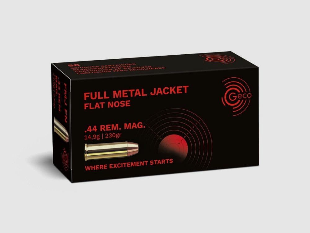 Geco .44 Rem. Mag. Full Metal Jacket - 50 pieces
