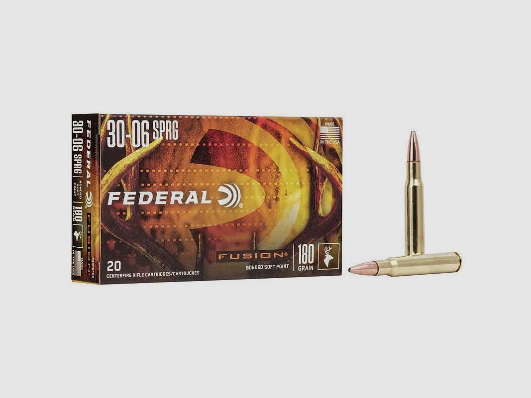 Munition 30-06 FEDERAL FUSION 180gr/11,7g