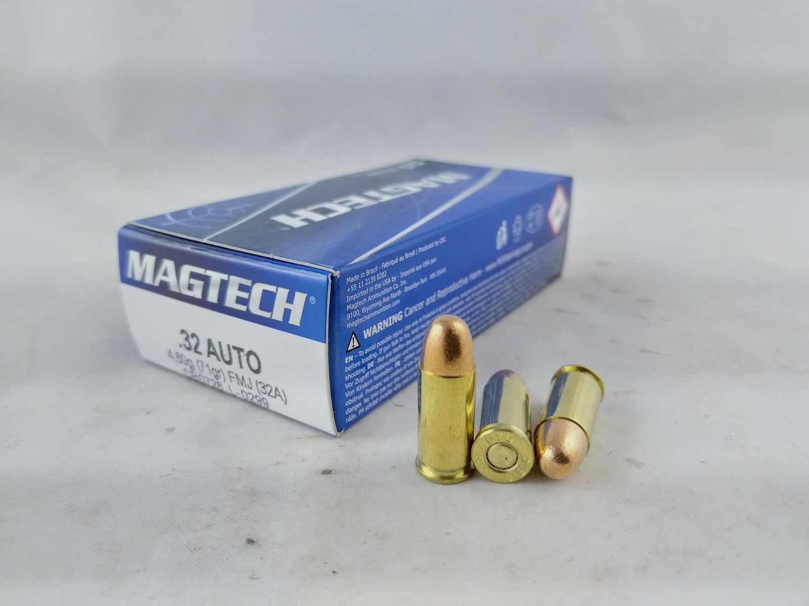 Amunicja Magtech kal. 7,65Br FMJ
