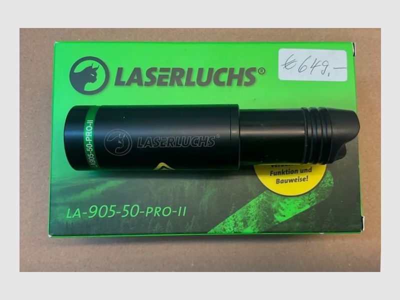 Nachtsichtgerät Night Tronic NT940 Gen2+ A+ mit LaserLuchs 905 PR