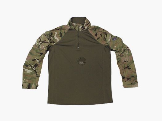 Brit. Combat Shirt, MTP camouflage, "Armour", nieuw. - Maat: L