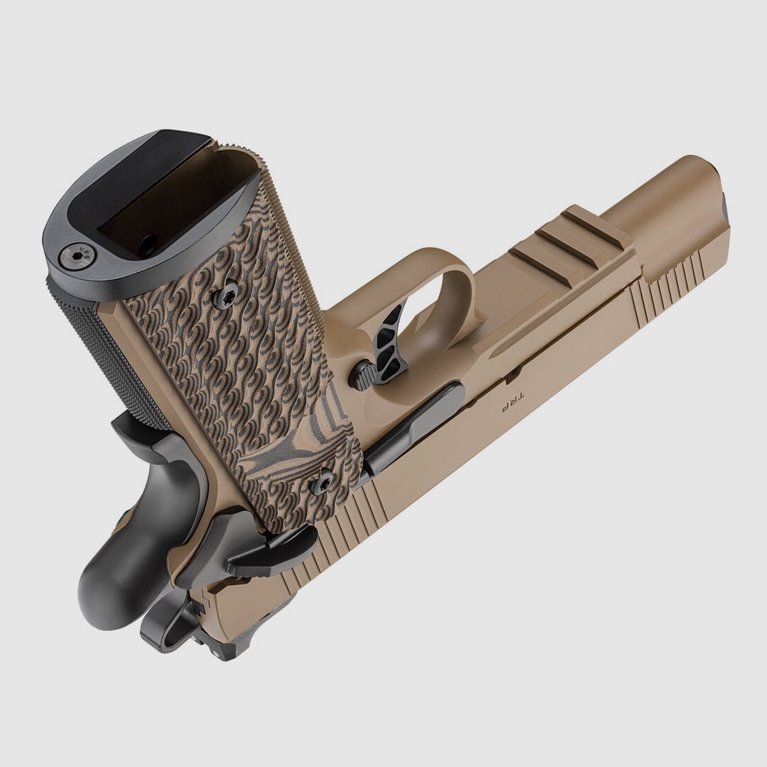 PISTOLE SPRINGFIELD 1911 TRP COYOTE .45ACP LAUF 5'' - 3 MAGAZIN 8 SCHUSS, Bild 5 von 6