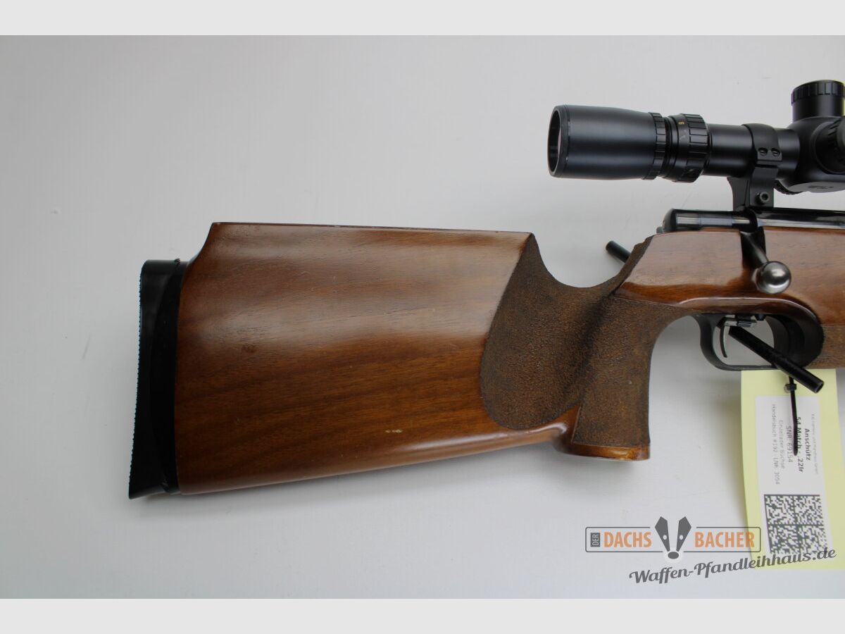 EL Büchse Anschütz 54 Match Kal. .22lr mit Zielfernrohr