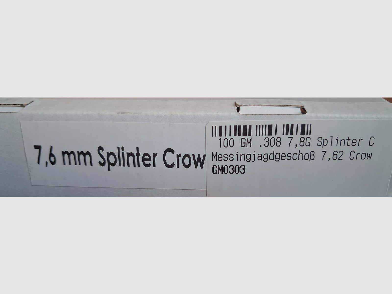 Geschossmanufaktur .30 / 7,62mm Splinter Crown (Lutz Möller Nachfolger)