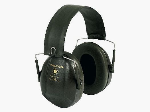 3M Gehörschutz PELTOR BULL'S Eye - oliv 27 dB - passiv, flach, faltbar