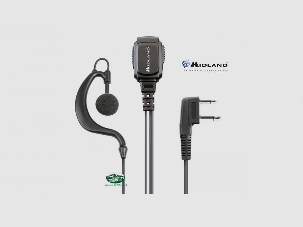 MIDLAND Ohrhörer mit Bügel 2 Pin MA21-L PRO