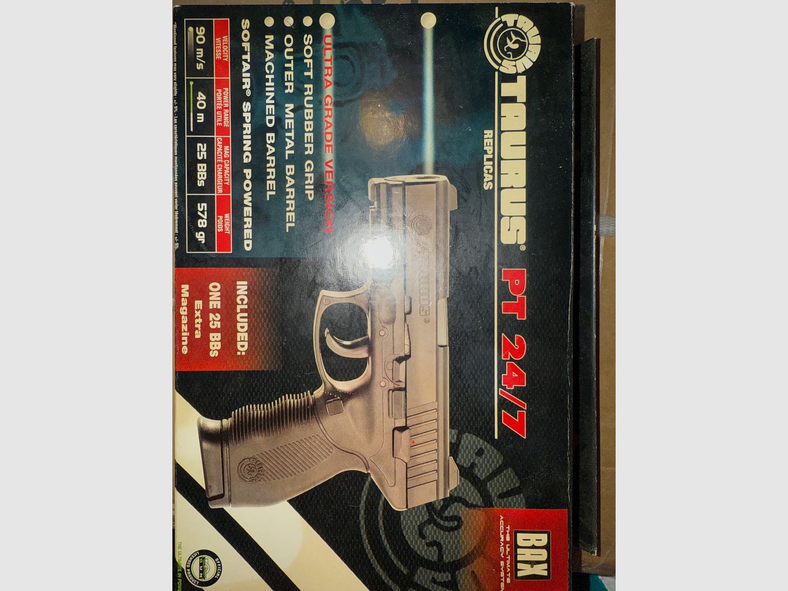 Taurus PT 24/7 | 0,5j | 580g | 6mm BB