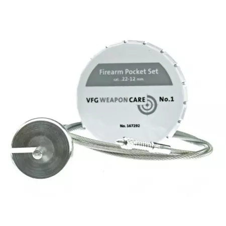 Cleaning cord firearm pocket set