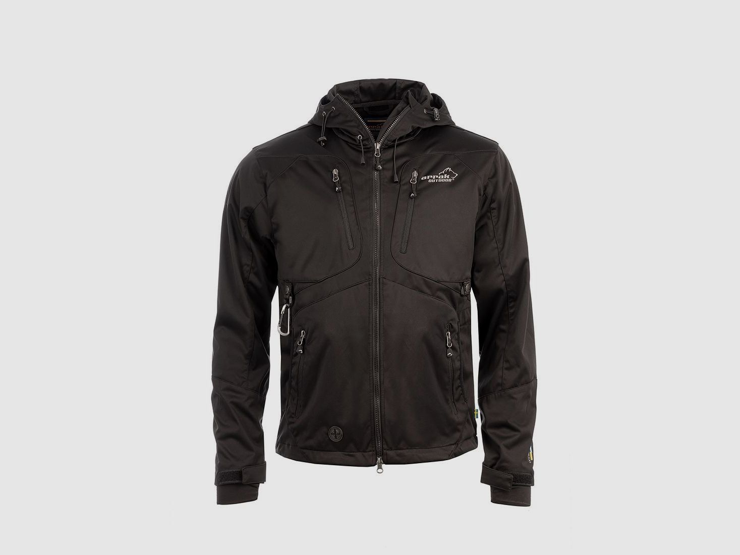 Arrak Outdoor Akka Softshelljacket Men Black 5XL