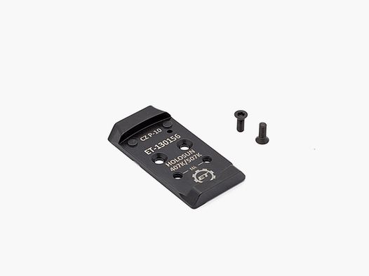 Eemann Tech CZ P-10 OR Soporte de placa para Holosun 407K/507K