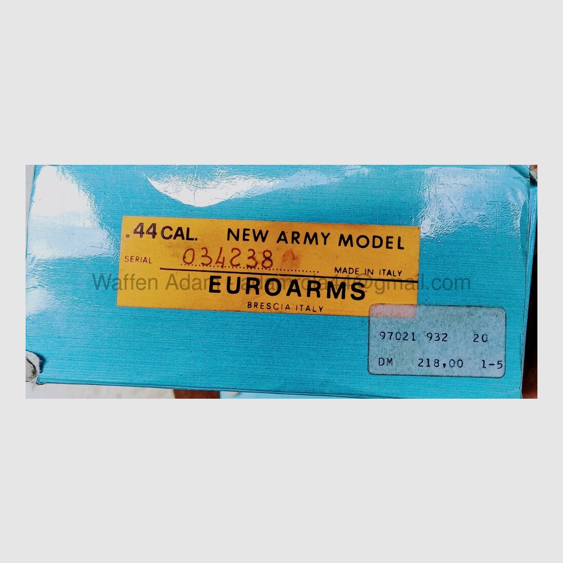 Remington 1858 Euro Arms