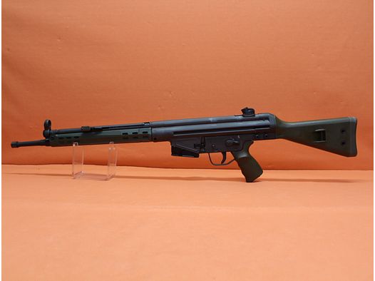 Ha.Büchse .308Win FMP SAR97 System H&K HK41/G3, 45cm Lauf/ phosphatiert Gebraucht-/ Sammlerwaffe