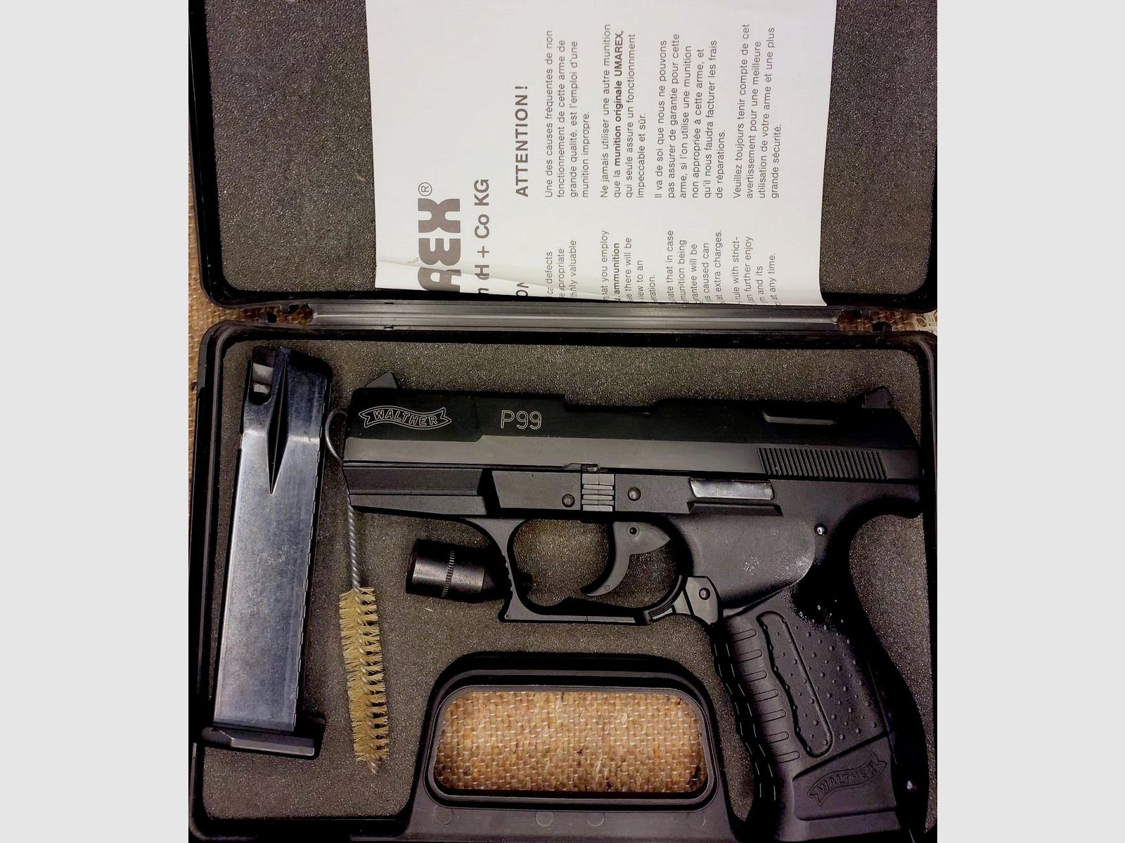 Walther P99 Schreckschuss Pistole 9mm P.A.K. (PTB 637)