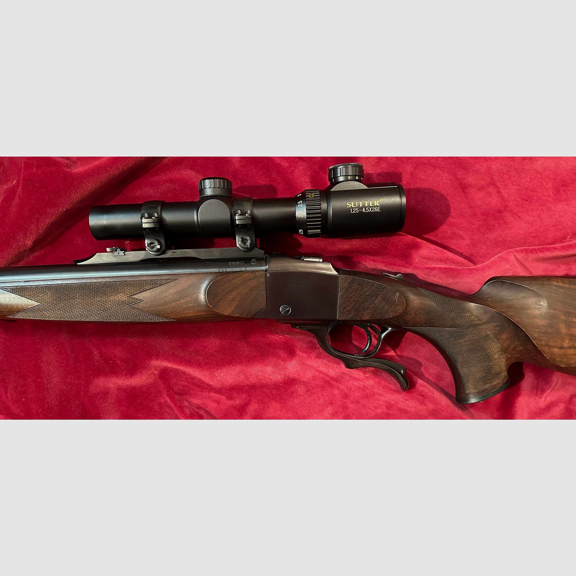 Großwildbüchse  Einzelstück schöne Ruger Nr 1. Kal. 458 Winmag