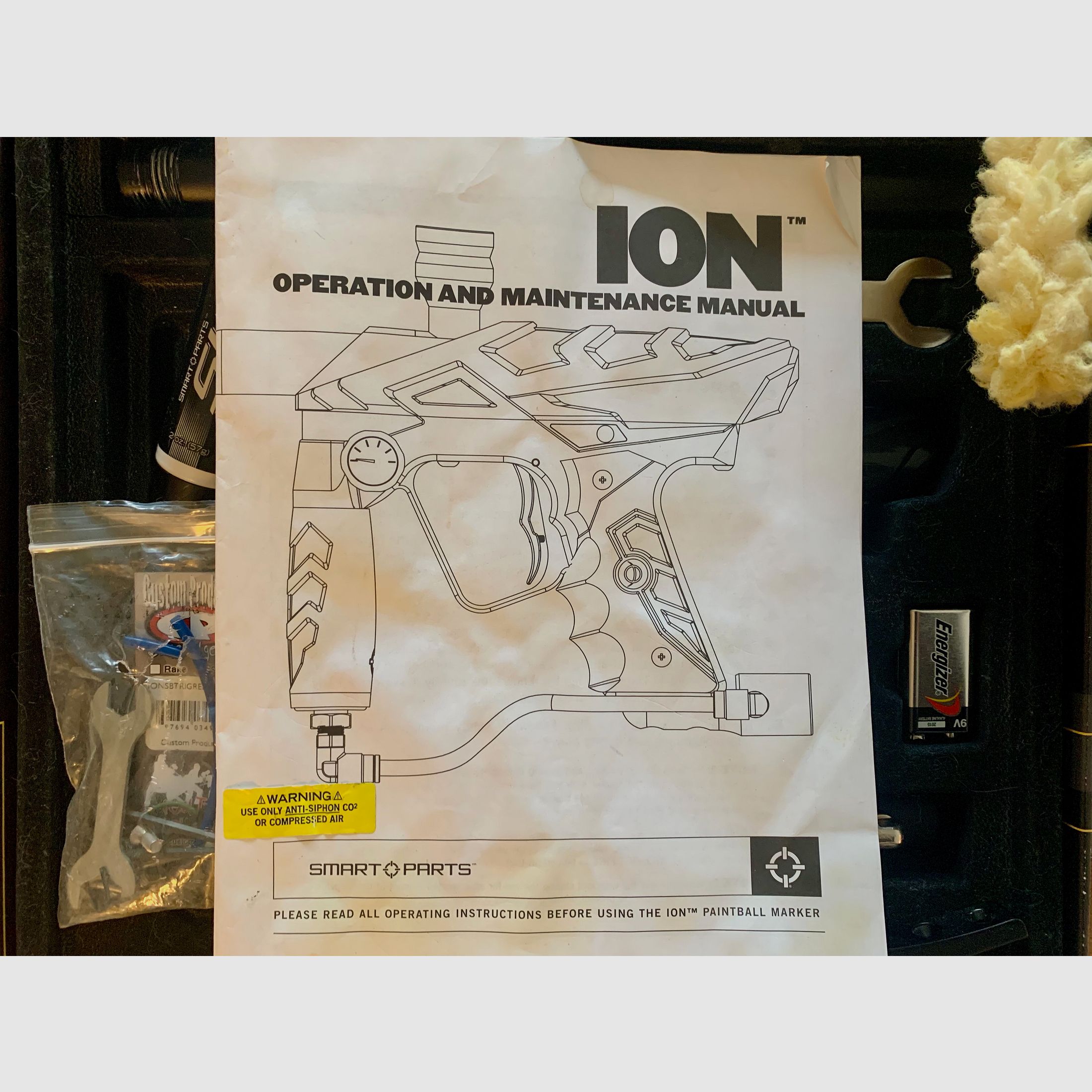 Markeerder Ion * Paintball * Compleet uitrusting, Paintball Set