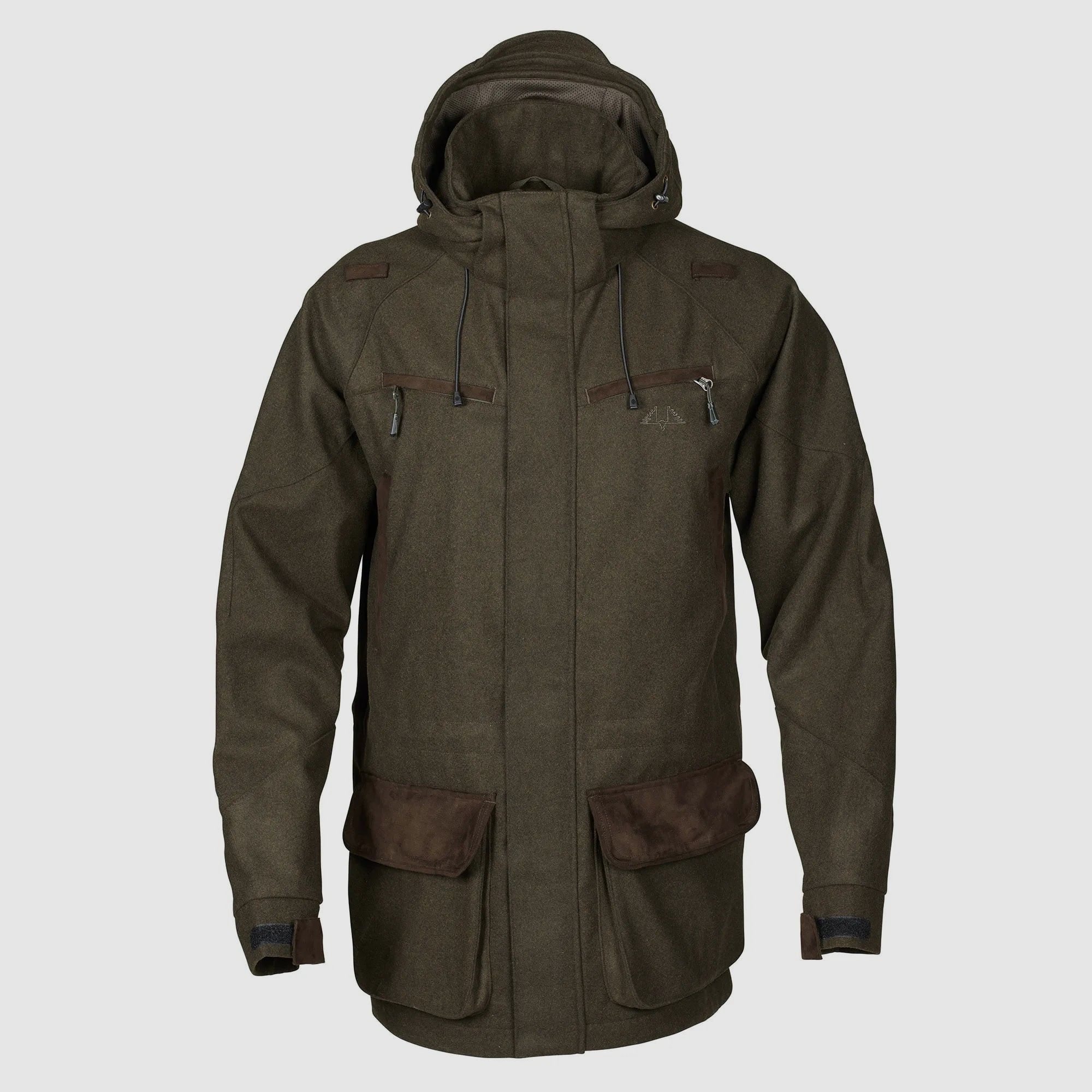 Swedteam Titan Loden Long Jagdjacke Herren Dark Olive 56