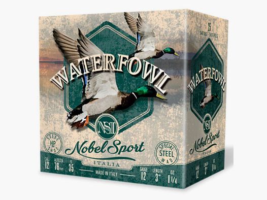 Schrotpatronen NSI Waterfowl HP 35 12/76